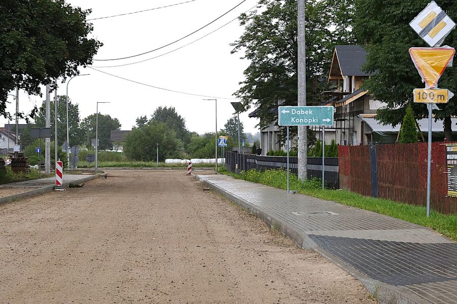 Droga Żurominek – Stupsk. Trwa rozbudowa
